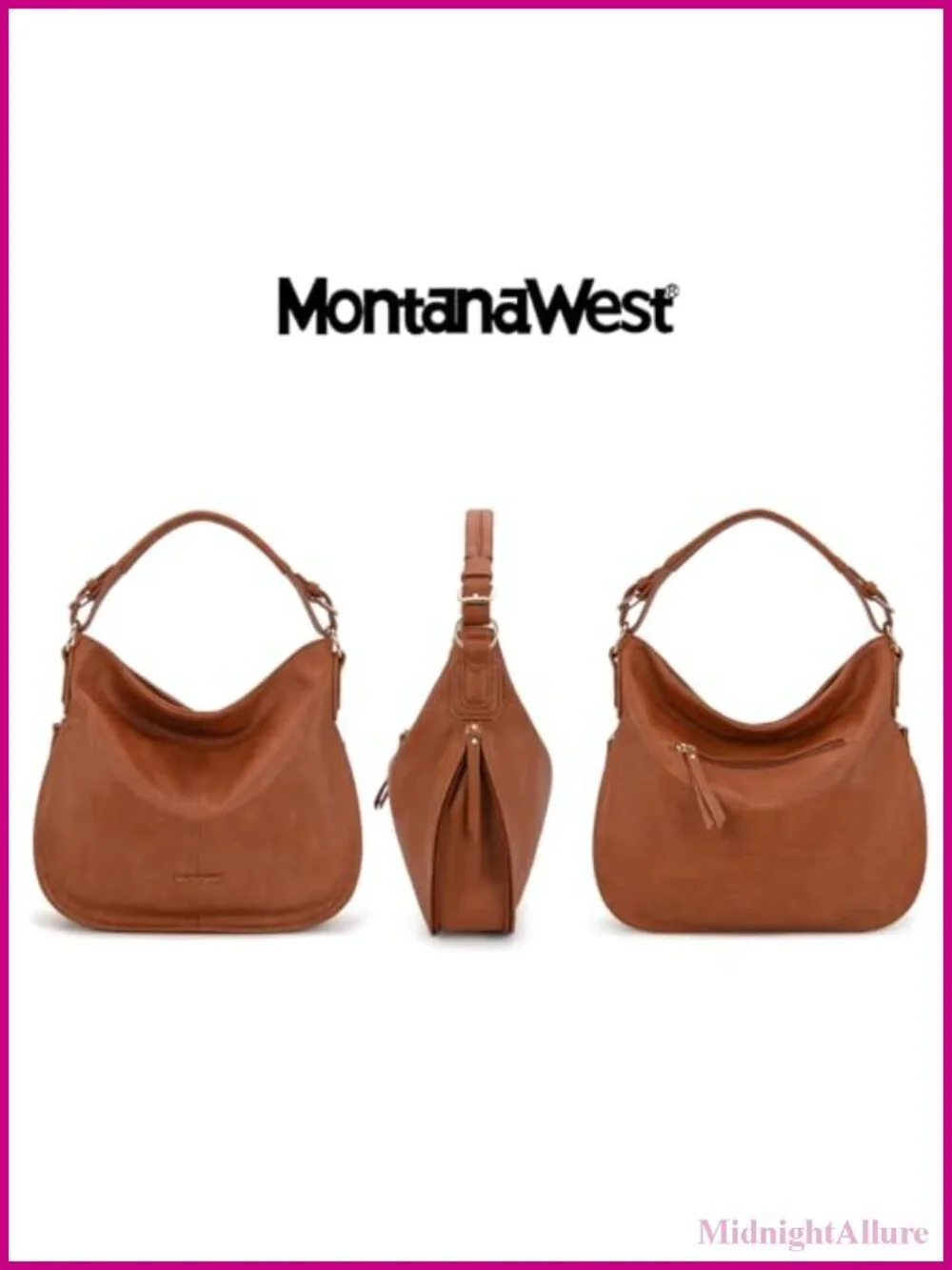 Vegan Leather Hobo Shoulder Bag Crossbody Purse Expandable